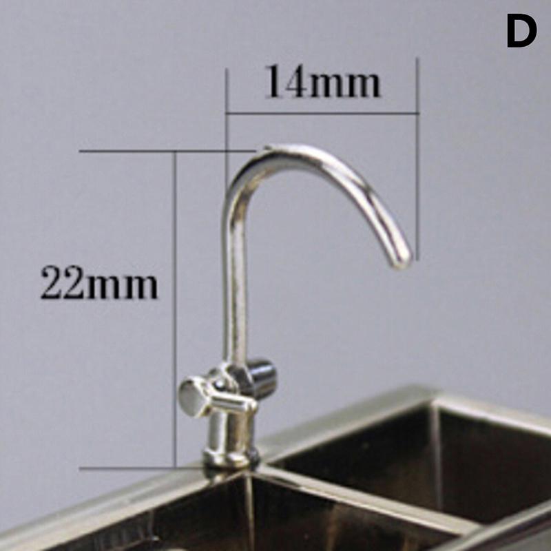 1/12 Dollhouse Accessories Miniature Alloy Faucet Model Toys Water Tap Faucet D
1/12 Dollhouse Accessories Miniature Alloy Faucet Model Toys Water Tap Faucet D
