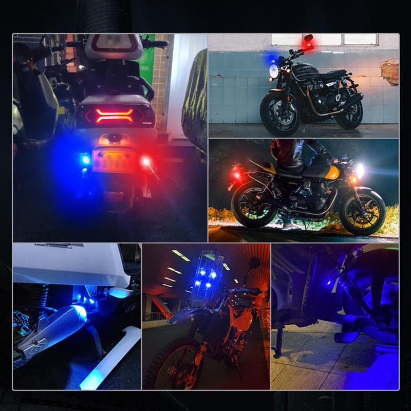 2Pcs Duol Color Led Spotlight Motorcycle Led Mirror Light Warning Flashing Light Running Light For Utv Atv Red Blue 12V 2pcs
2Pcs Duol Color Led Spotlight Motorcycle Led Mirror Light Warning Flashing Light Running Light For Utv Atv Red Blue 12V 2pcs