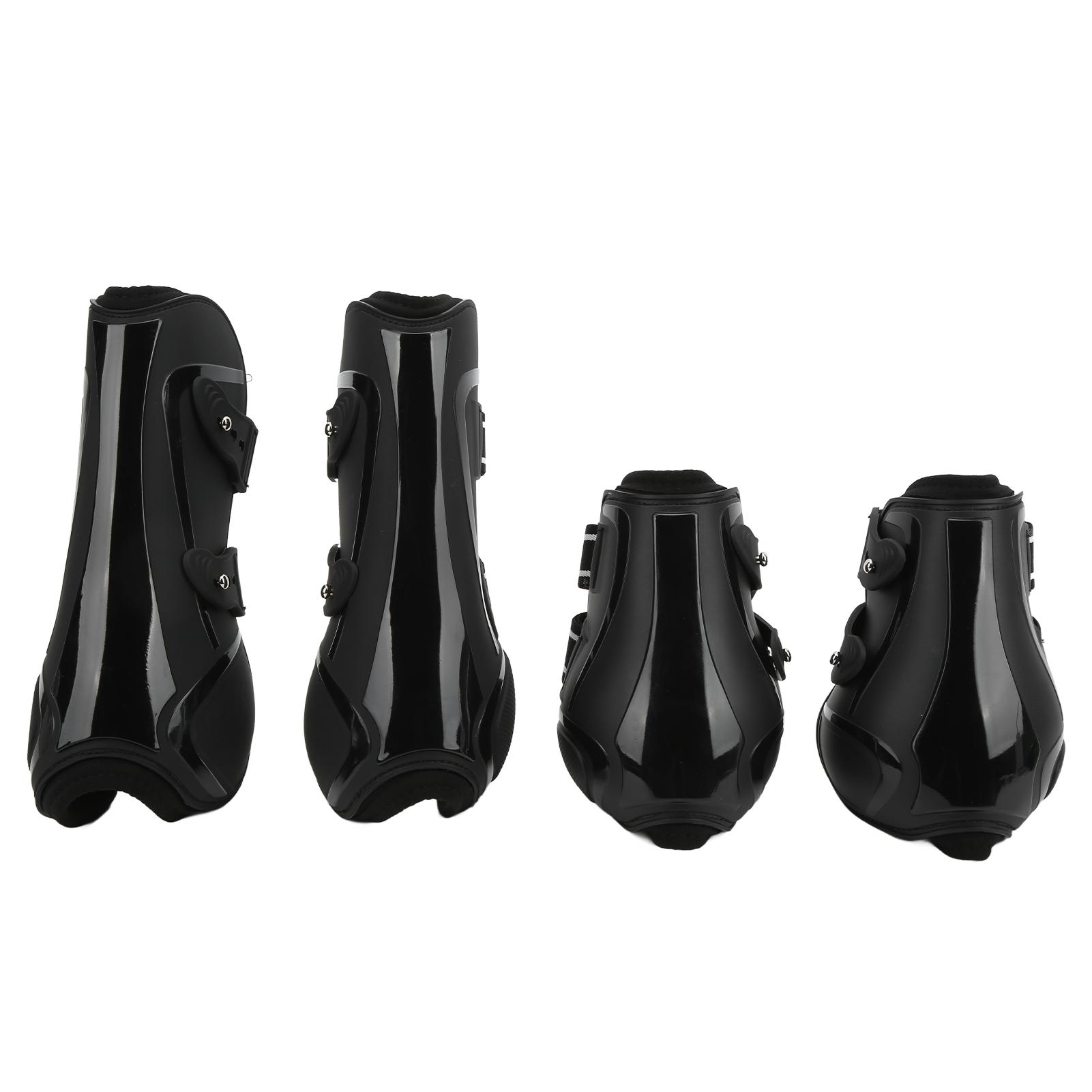 4pcs Horse Leg Protector PU Shell Breathable Front Hind Horse Leg Boots for Any Weather Medium
4pcs Horse Leg Protector PU Shell Breathable Front Hind Horse Leg Boots for Any Weather Medium