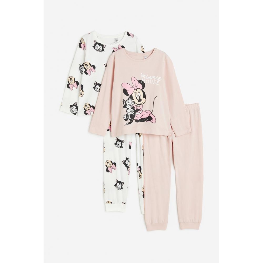 Комплект из 2 пижам с принтом HM, нежно-розовый, Минни Маус
Комплект из 2 пижам с принтом HM, нежно-розовый, Минни Маус