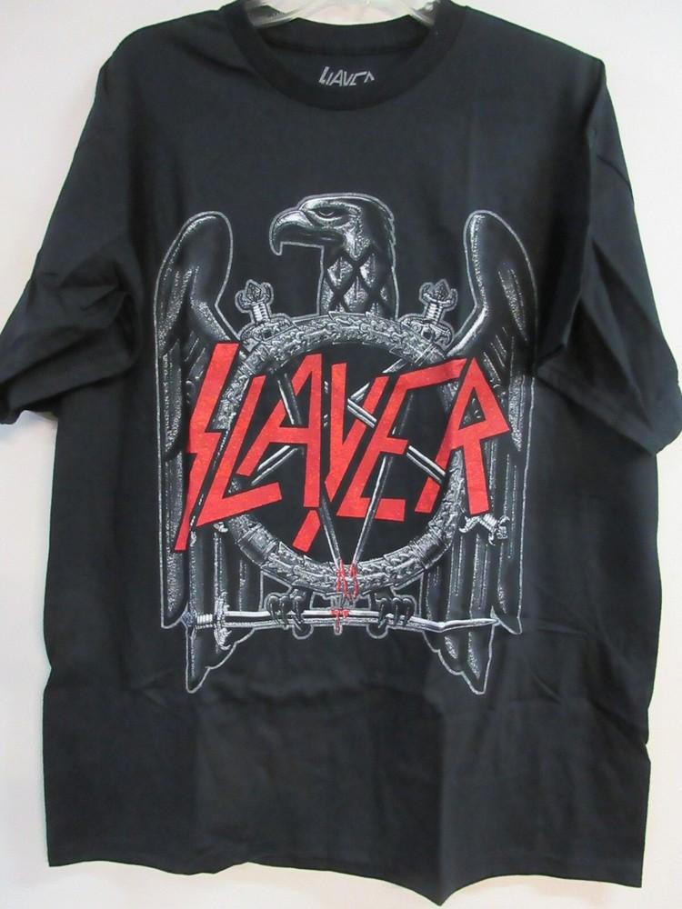 SLAYER OFFICIAL MERCH EAGLE LOGO 2023 BAND CONCERT MUSIC SHIRT EXTRA LARGE Unisex T-Shirt XL
SLAYER OFFICIAL MERCH EAGLE LOGO 2023 BAND CONCERT MUSIC SHIRT EXTRA LARGE Unisex T-Shirt XL