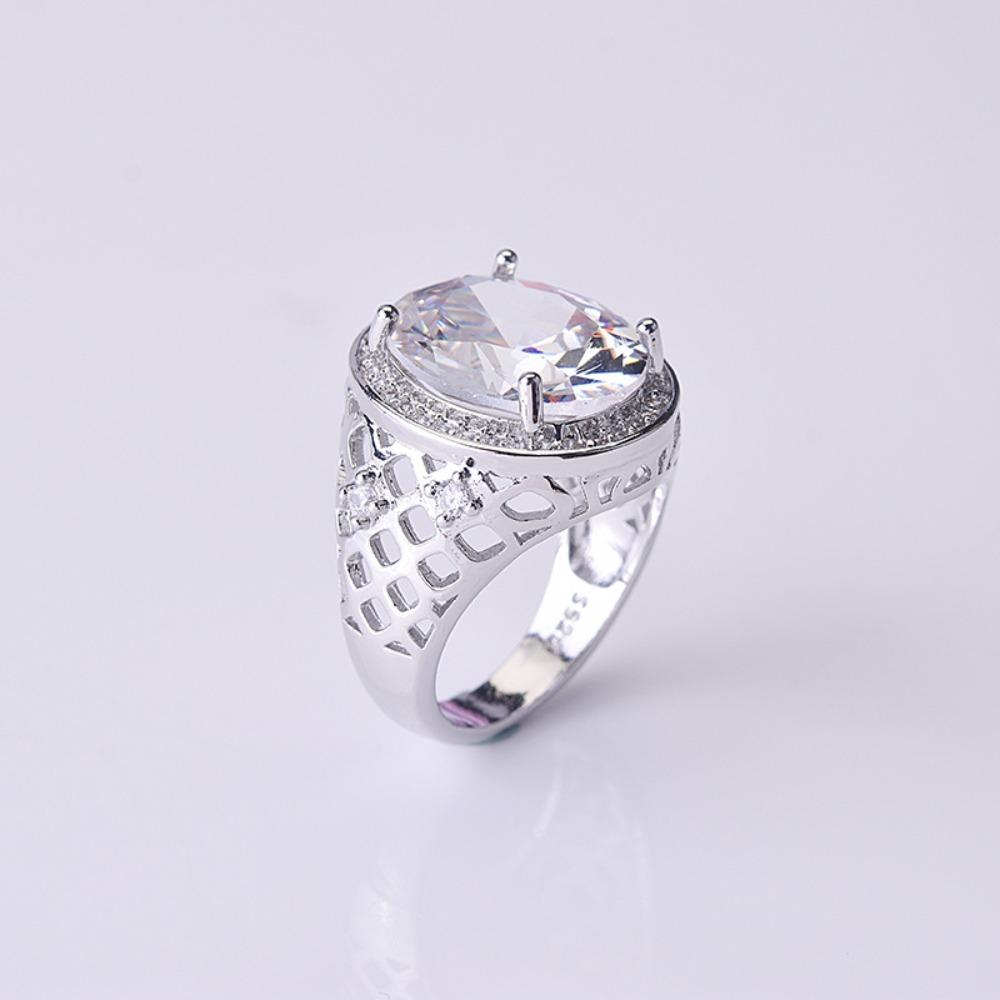 Classic Luxury Rings for Women with Colorful Gemstones High Shine Zircon 925 Silver Plated Jewelry no. 6 белый
Classic Luxury Rings for Women with Colorful Gemstones High Shine Zircon 925 Silver Plated Jewelry no. 6 белый