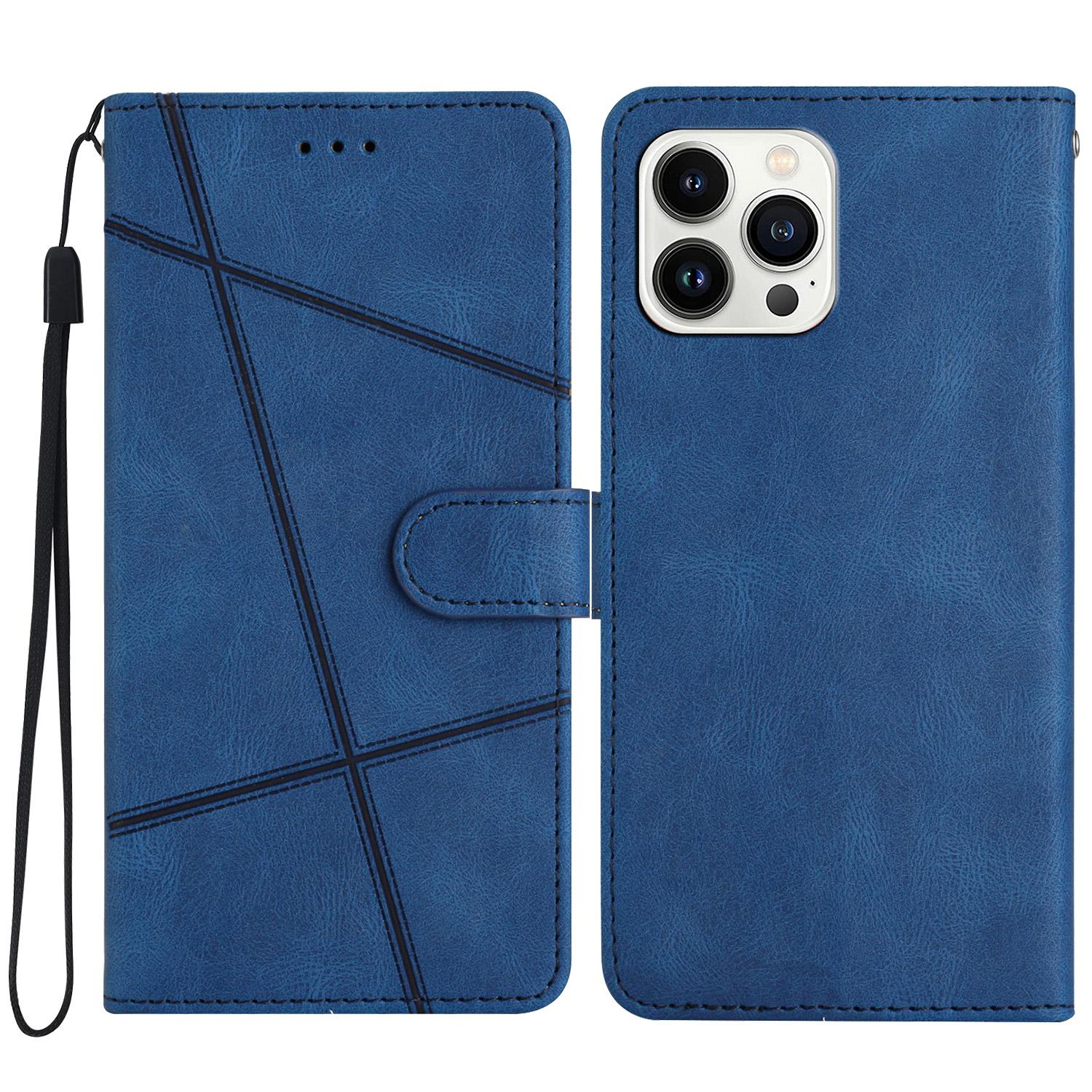 For iPhone 16 Pro Case Crazy Horse Texture PU Leather Wallet Stand Phone Cover Blue
For iPhone 16 Pro Case Crazy Horse Texture PU Leather Wallet Stand Phone Cover Blue