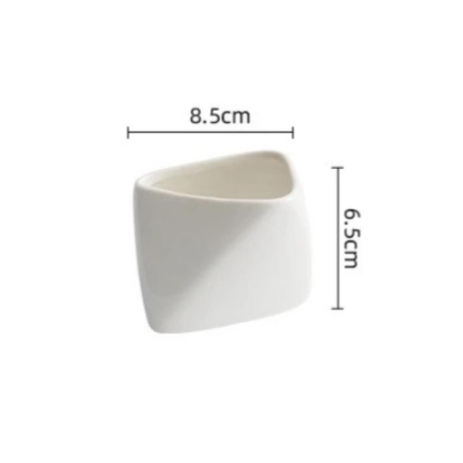 Glazed Ceramic Creative Fries Bowl Home Restaurant Tableware Multi-functional Dessert Sauce Bowl Kitchen Supplies Rimmed Bowl
Glazed Ceramic Creative Fries Bowl Home Restaurant Tableware Multi-functional Dessert Sauce Bowl Kitchen Supplies Rimmed Bowl