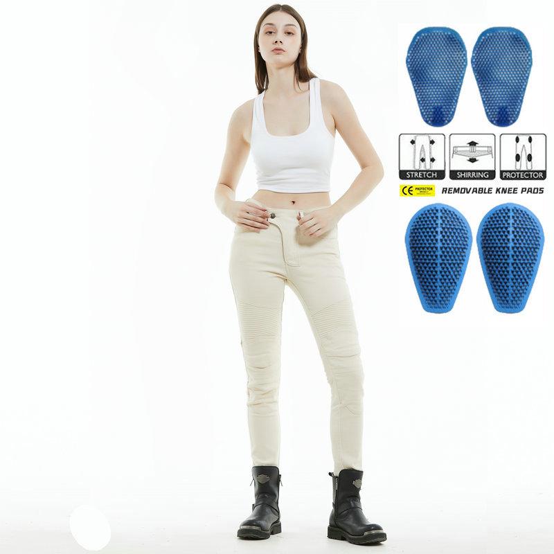 VOLERO+Мотоциклетные джинсы женские Knight Rice White Повседневные эластичные водонепроницаемые штаны для езды на велосипеде + Силиконовая защитная экипировка
VOLERO+Мотоциклетные джинсы женские Knight Rice White Повседневные эластичные водонепроницаемые штаны для езды на велосипеде + Силиконовая защитная экипировка