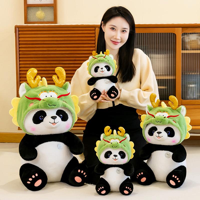 Giant Panda Doll Chengdu Panda Souvenir Cute Dragon Dragon Panda Plush Toy Ragdoll 35cm
Giant Panda Doll Chengdu Panda Souvenir Cute Dragon Dragon Panda Plush Toy Ragdoll 35cm