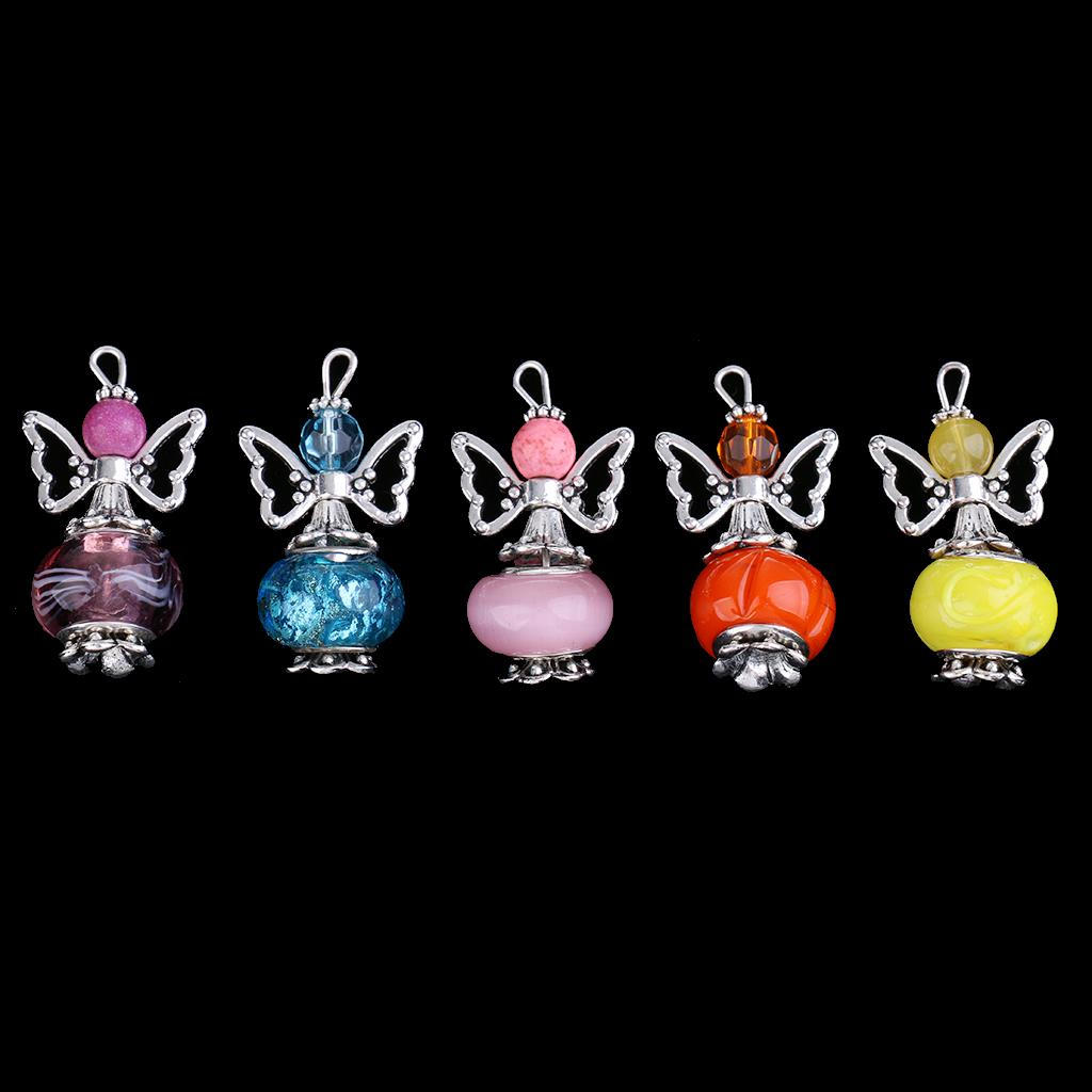 5 Piece Alloy Acrylic Butterfly Angel Charms Pendants for DIY Making Necklace Hanging Decoration
5 Piece Alloy Acrylic Butterfly Angel Charms Pendants for DIY Making Necklace Hanging Decoration
