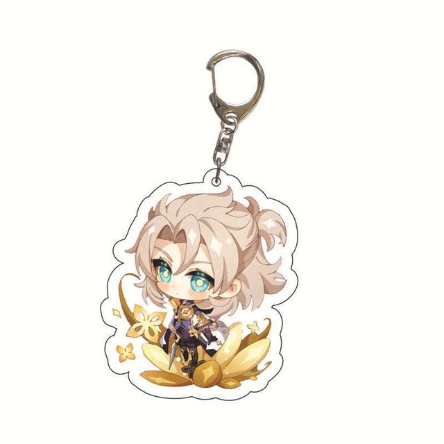 Милые персонажи аниме, пара брелок для игр, аниме Genshin Impact, брелок, аксессуары, прозрачный брелок, кулон, мультяшный значок для женщин, аксессуары, подарок
Милые персонажи аниме, пара брелок для игр, аниме Genshin Impact, брелок, аксессуары, прозрачный брелок, кулон, мультяшный значок для женщин, аксессуары, подарок