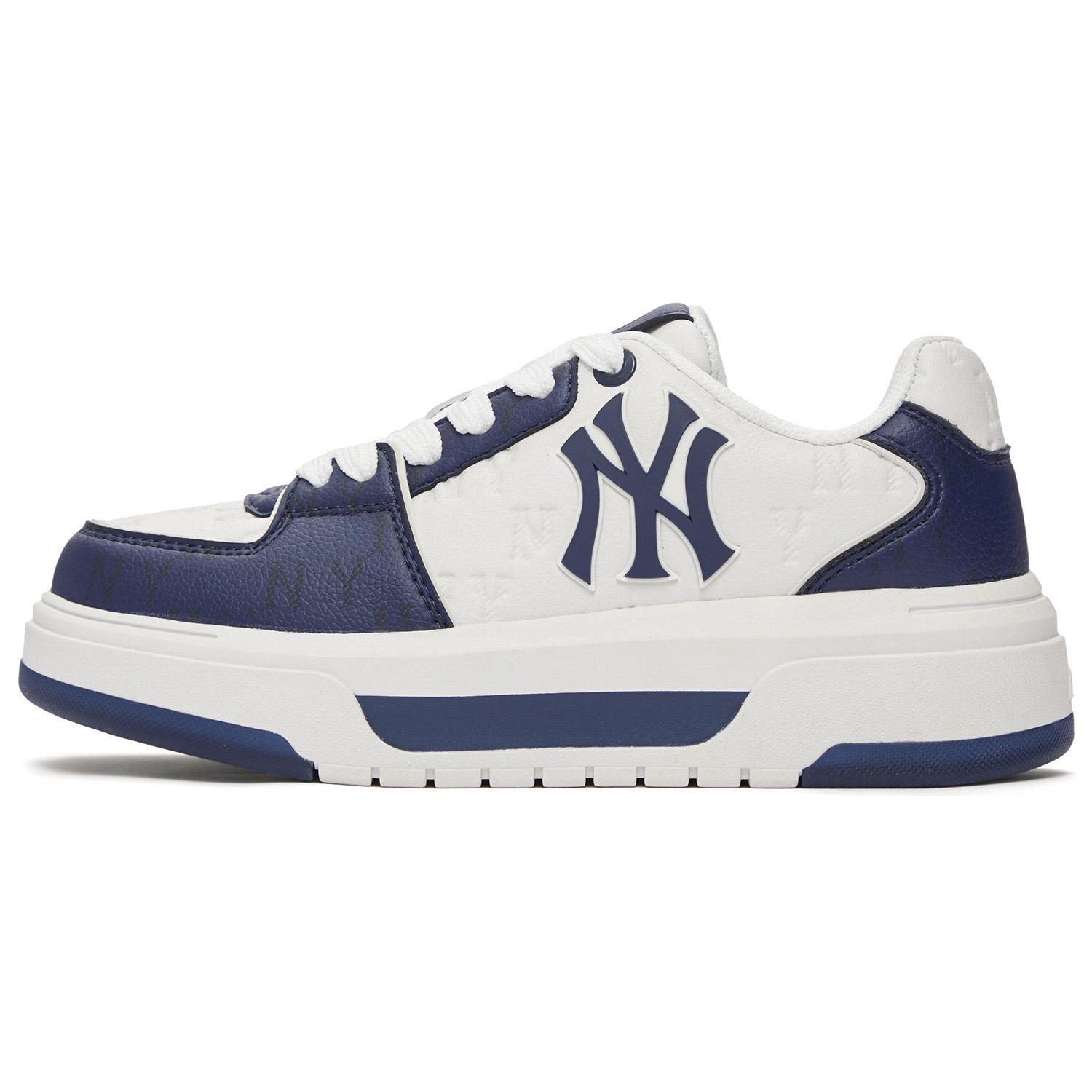 MLB New York Yankees Slip Resistant Height Increasing Low top Skateboard Shoes Unisex Blue 3ASXM075N-50NYS 44
MLB New York Yankees Slip Resistant Height Increasing Low top Skateboard Shoes Unisex Blue 3ASXM075N-50NYS 44
