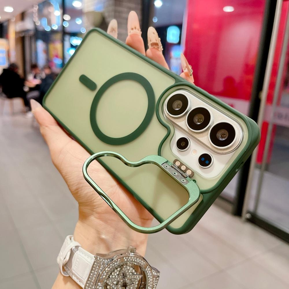For Magsafe Camera Fold Stand Holder Bracket Phone Case For Samsung S26 S25 FE Ultra Plus A17 A26 A16 A56 Stand Magnetic Cover Galaxy S26 Plus
For Magsafe Camera Fold Stand Holder Bracket Phone Case For Samsung S26 S25 FE Ultra Plus A17 A26 A16 A56 Stand Magnetic Cover Galaxy S26 Plus