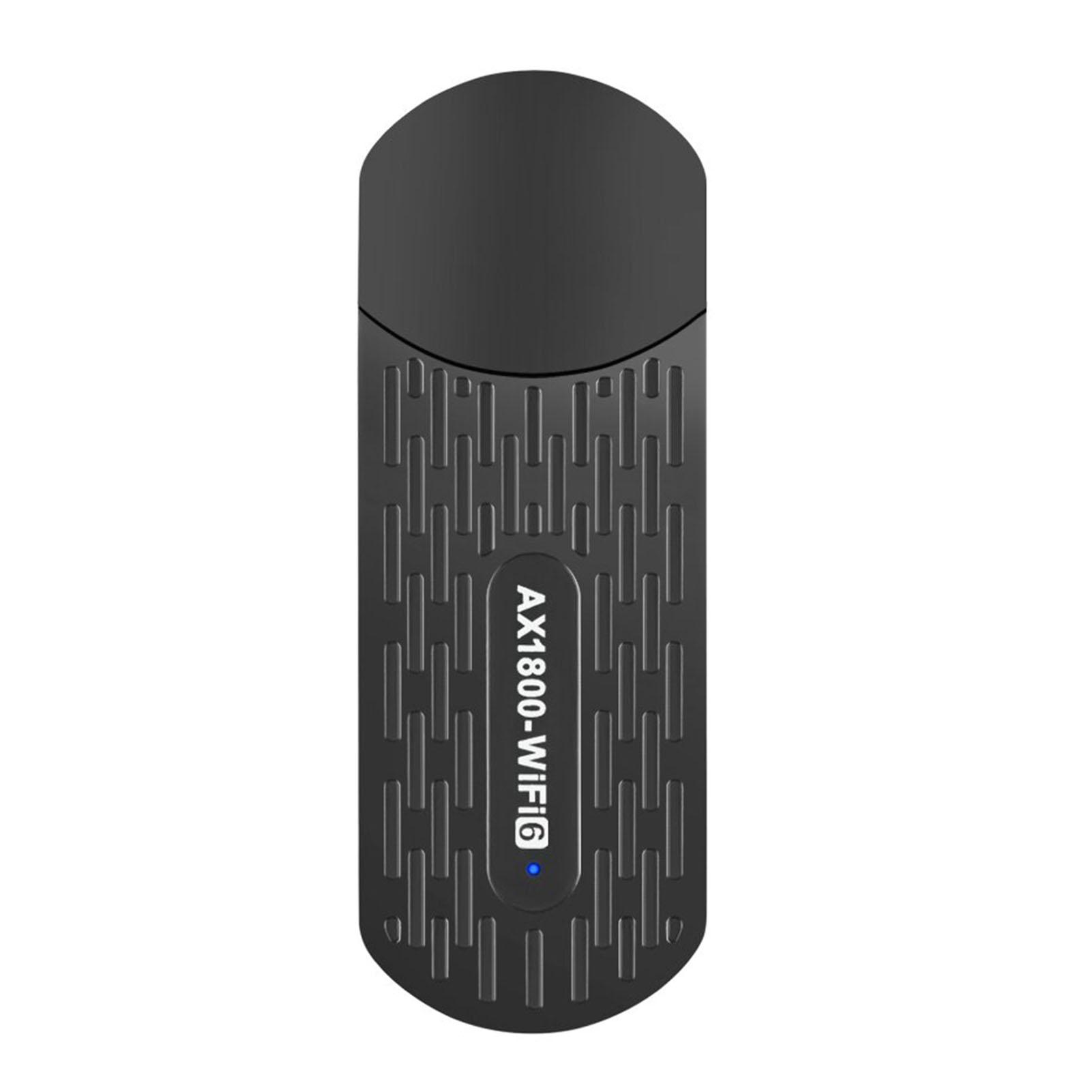 USB WiFi Adapter USB3.0 AX1800Mbps 2.4GHz 5Ghz High Gain Antenna MU MIMO Plug and Play WiFi Dongle
USB WiFi Adapter USB3.0 AX1800Mbps 2.4GHz 5Ghz High Gain Antenna MU MIMO Plug and Play WiFi Dongle
