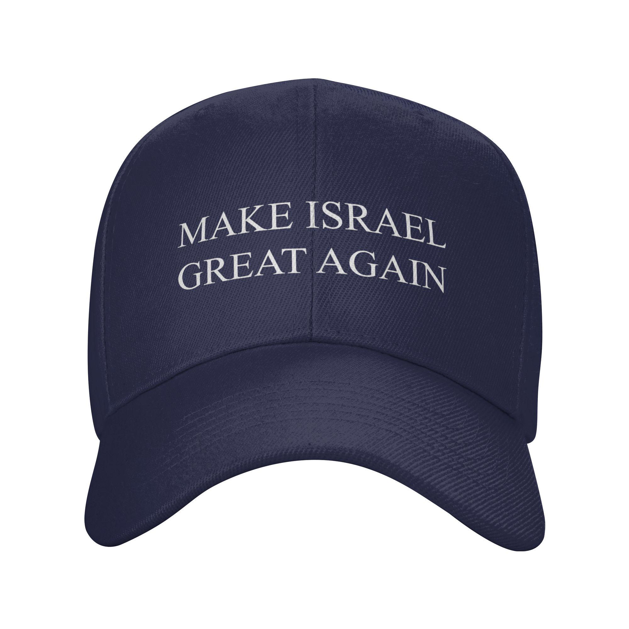 Make Israel Great Again Baseball Cap Men Women Custom Logo Trucker Hat Summer Trendy Outdoor Sport High Quality Baseball Caps One Size
Make Israel Great Again Baseball Cap Men Women Custom Logo Trucker Hat Summer Trendy Outdoor Sport High Quality Baseball Caps One Size