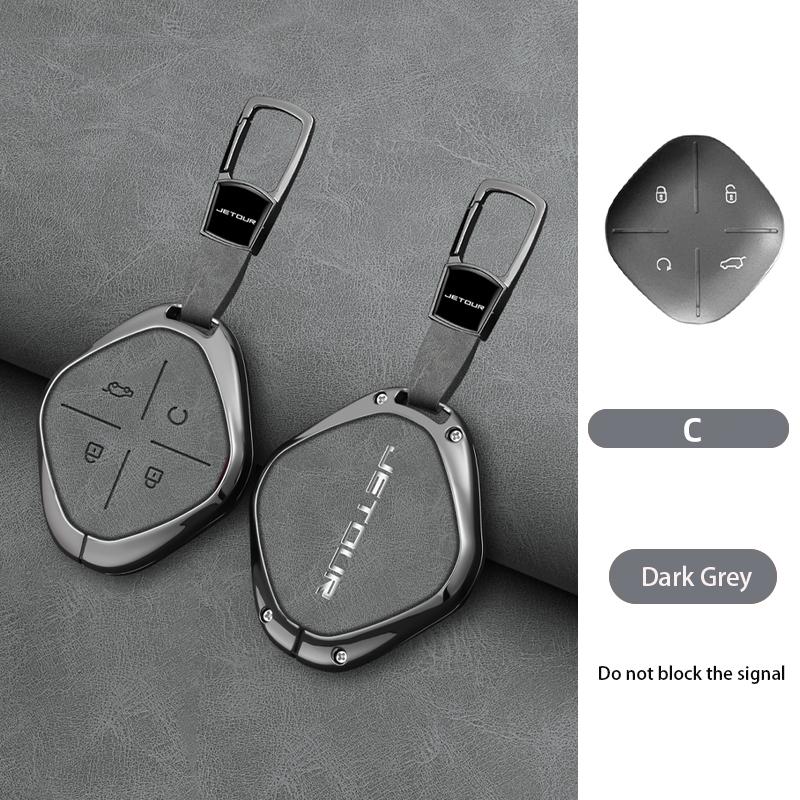 Zinc Alloy Leather Full Cover Car Key Case For Jetour Dashing X-1 Plus Dtc Car Remote Key Protection Shell Accessories
Zinc Alloy Leather Full Cover Car Key Case For Jetour Dashing X-1 Plus Dtc Car Remote Key Protection Shell Accessories