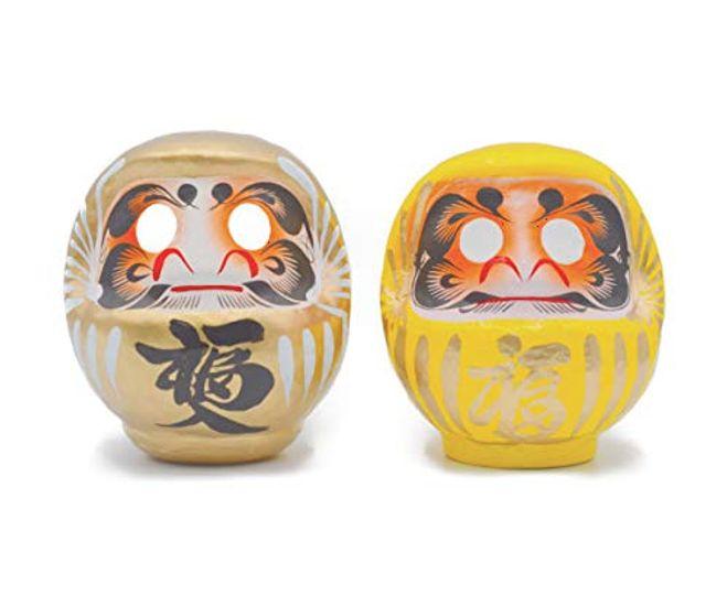 Takasaki Daruma золотисто-желтый набор из 2 штук 11 x 10 x 9 Fukuiri Business Prosperity Good Luck Promotion Financial Luck Honor Luck Статуэтка Daruma
Takasaki Daruma золотисто-желтый набор из 2 штук 11 x 10 x 9 Fukuiri Business Prosperity Good Luck Promotion Financial Luck Honor Luck Статуэтка Daruma