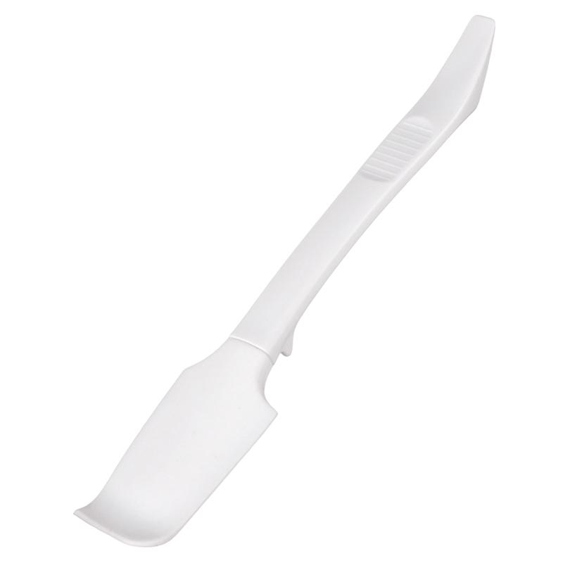 Многофункциональная силиконовая лопатка-распределитель для джема с консервным ножом на конце, для банки, арахисовой пасты белый
Многофункциональная силиконовая лопатка-распределитель для джема с консервным ножом на конце, для банки, арахисовой пасты белый