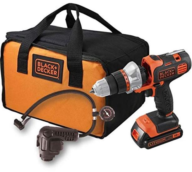 Аккумуляторная дрель-шуруповерт BDCDMT120 BLACK+DECKER Многофункциональный инструмент, Насос, Шуруповерт, Сверление, Затягивание, оранжевый
Аккумуляторная дрель-шуруповерт BDCDMT120 BLACK+DECKER Многофункциональный инструмент, Насос, Шуруповерт, Сверление, Затягивание, оранжевый