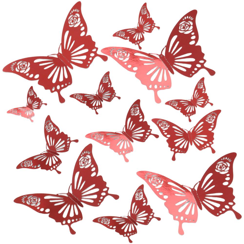 3D Butterfly Wall Stickers Hollow Design for Living Room Bedroom Hallway Decor Indoor Wall Art Wedding Party PET Decoration
3D Butterfly Wall Stickers Hollow Design for Living Room Bedroom Hallway Decor Indoor Wall Art Wedding Party PET Decoration