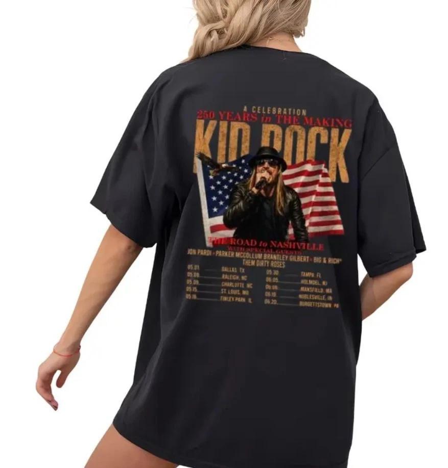 Kid Rock 250 Years In The Making Tour Shirt, Nashville Road To Nashville Concert S
Kid Rock 250 Years In The Making Tour Shirt, Nashville Road To Nashville Concert S