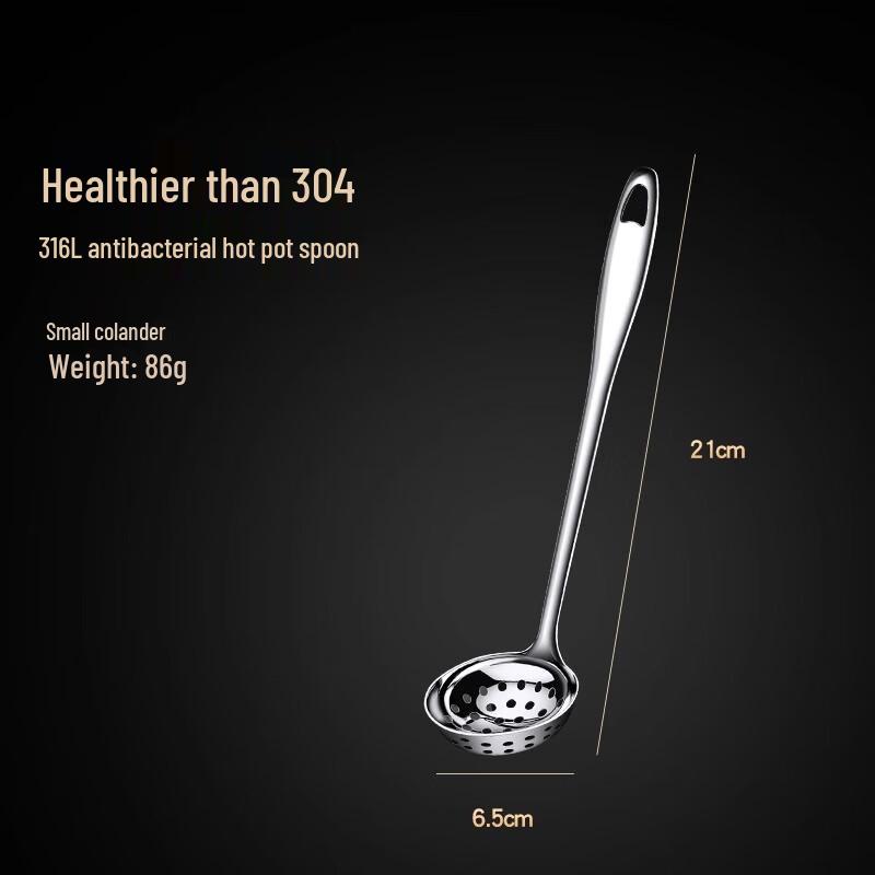 GOWKE 316 Stainless Steel Long-Handled Kitchen Ladle & Colander
GOWKE 316 Stainless Steel Long-Handled Kitchen Ladle & Colander