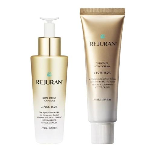 REJURAN Official Gold Set/Dual Effect Ampoule 30mL + Turnover Active Cream 50mL Skin Care Korean Cosmetics
REJURAN Official Gold Set/Dual Effect Ampoule 30mL + Turnover Active Cream 50mL Skin Care Korean Cosmetics