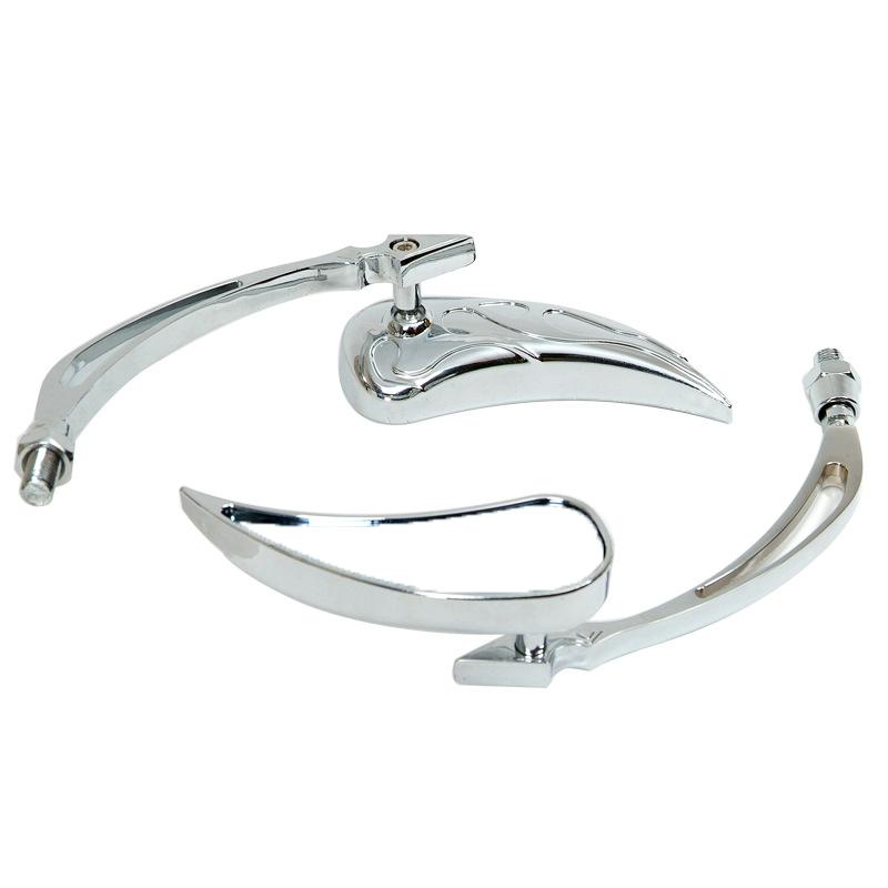 Мотоциклетные декоративные зеркала заднего вида специальной формы, модифицированные для дорожных мотоциклов Kawasaki Silver Case + White Glass
Мотоциклетные декоративные зеркала заднего вида специальной формы, модифицированные для дорожных мотоциклов Kawasaki Silver Case + White Glass