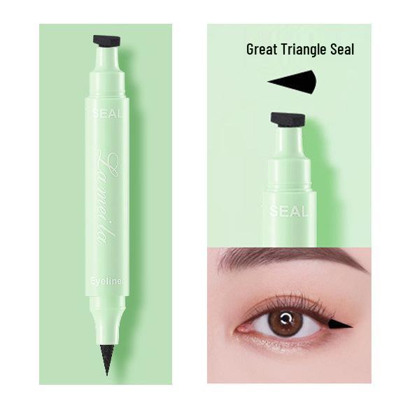 Lameila Double-Ended Waterproof Stamp Eyeliner - Long-lasting, Smudge-proof, Sweat-proof Liquid Pen with Cute Patterns. 3.5ml
Lameila Double-Ended Waterproof Stamp Eyeliner - Long-lasting, Smudge-proof, Sweat-proof Liquid Pen with Cute Patterns. 3.5ml