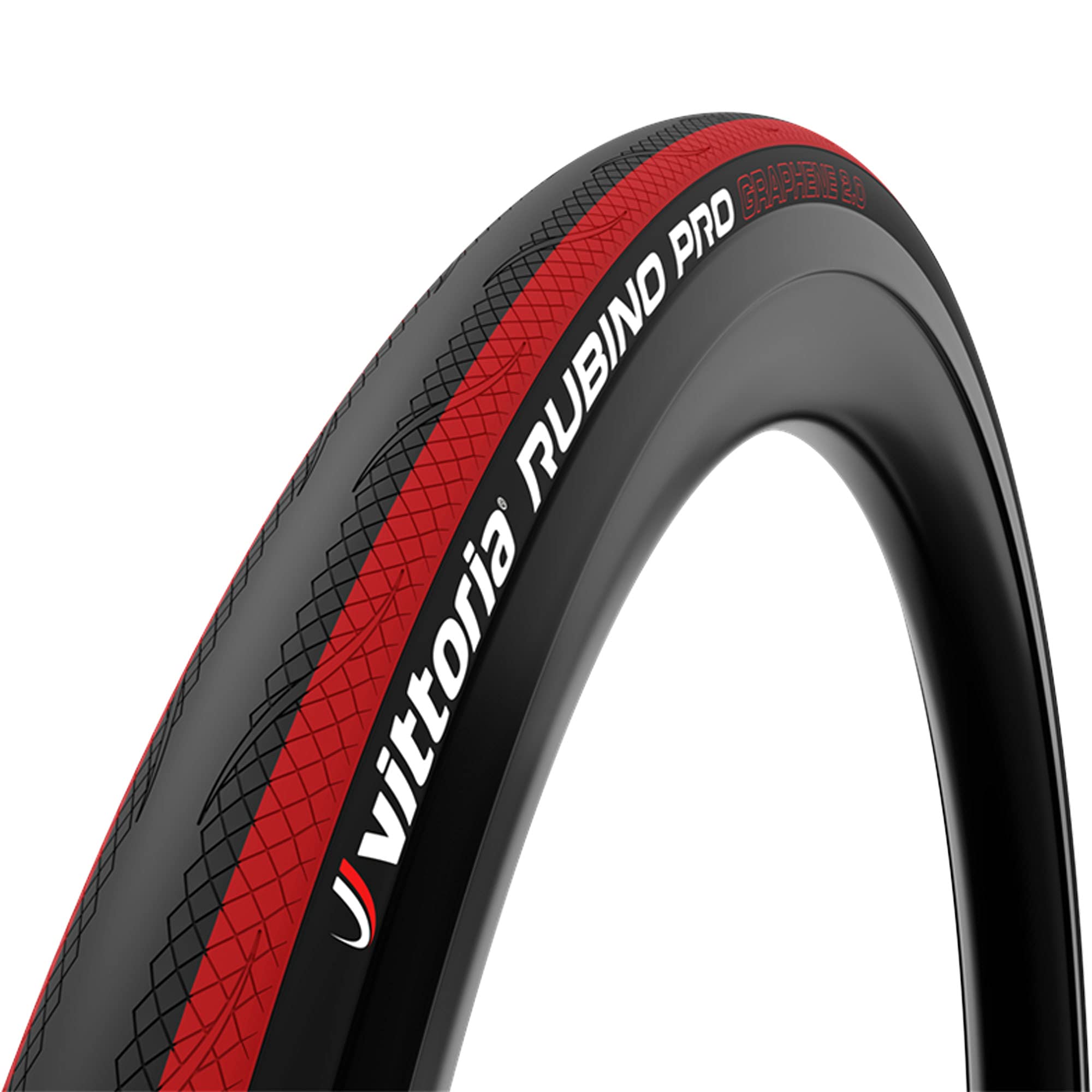 Vittoria Rubino Pro G2.0 RED 700X25C Clincher
Vittoria Rubino Pro G2.0 RED 700X25C Clincher