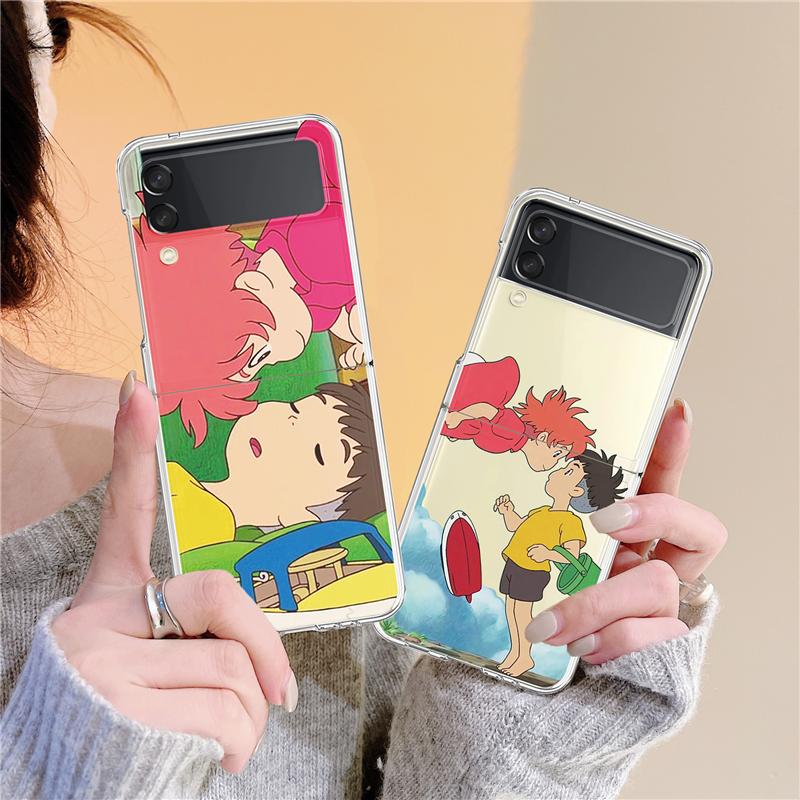 Жесткий прозрачный чехол для Samsung Galaxy Z Flip3 5G, задняя крышка, Z Flip 3, прозрачная оболочка, японский милый мультяшный аниме-бампер с изображением рыбки Поньо Z Flip3 5G
Жесткий прозрачный чехол для Samsung Galaxy Z Flip3 5G, задняя крышка, Z Flip 3, прозрачная оболочка, японский милый мультяшный аниме-бампер с изображением рыбки Поньо Z Flip3 5G