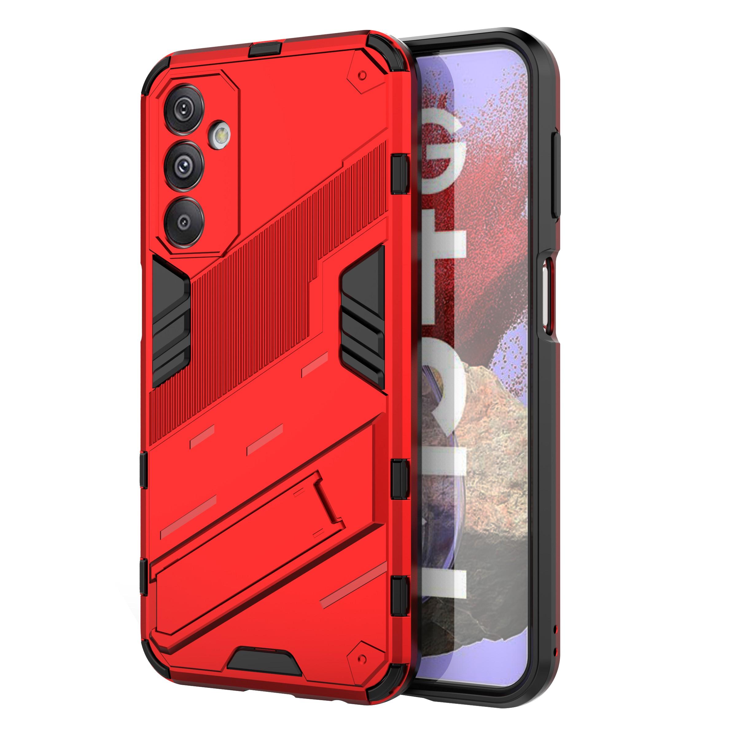 For Samsung Galaxy F34 5G/M34 5G Anti-drop Phone Case PC+TPU Back Cover with Kickstand Red
For Samsung Galaxy F34 5G/M34 5G Anti-drop Phone Case PC+TPU Back Cover with Kickstand Red