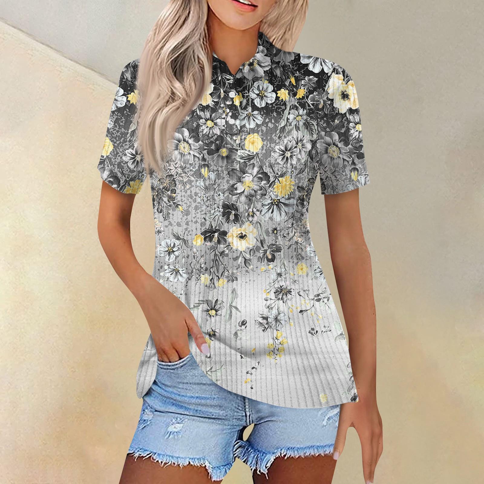 Женская модная повседневная рубашка с короткими рукавами и принтом с лацканами, женские топы на пуговицах XL
Женская модная повседневная рубашка с короткими рукавами и принтом с лацканами, женские топы на пуговицах XL