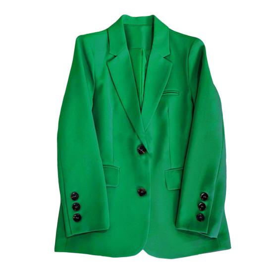 Женский костюм, пальто, лацканы, длинные рукава, карманы с клапанами, пиджак на двух пуговицах, однотонная Свободная рабочая верхняя одежда 2XL
Женский костюм, пальто, лацканы, длинные рукава, карманы с клапанами, пиджак на двух пуговицах, однотонная Свободная рабочая верхняя одежда 2XL