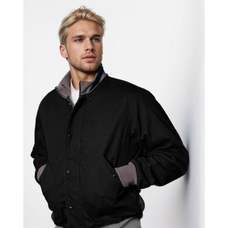 Spring and Autumn Independent Station Men s Jacket Jacket Ribbed Splicing Stand-Up Collar Top XXL чорний
Spring and Autumn Independent Station Men s Jacket Jacket Ribbed Splicing Stand-Up Collar Top XXL чорний