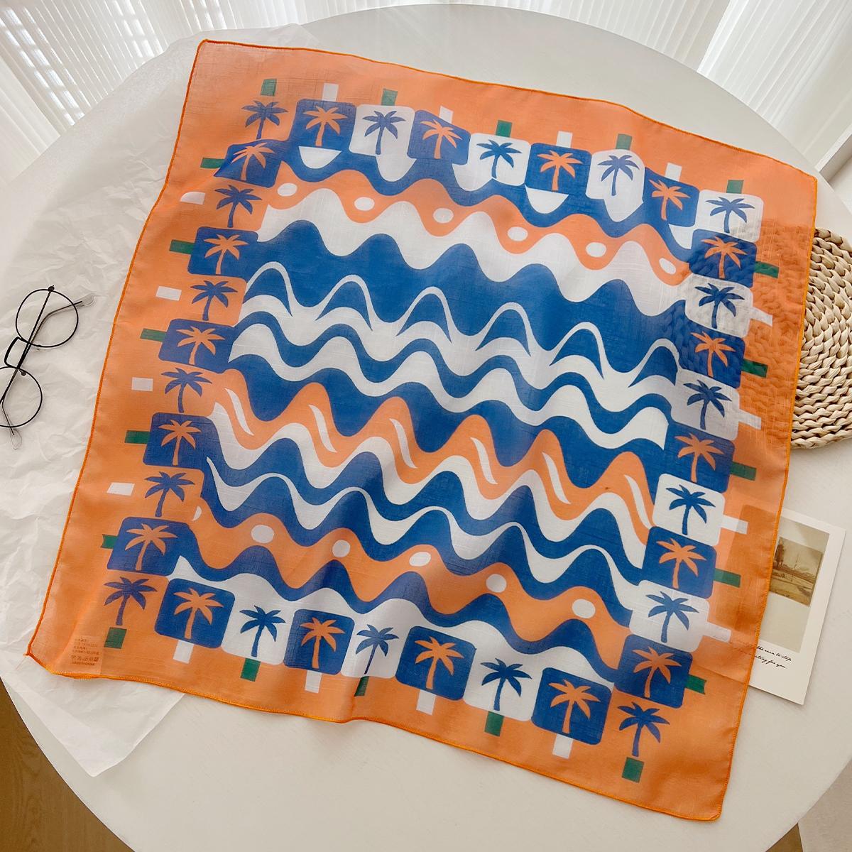 Персонализированный Универсальный Платок на Голову Волнистая Кокосовая Пальма Иностранный Газ Хлопок и Лен Квадратный Шарф Женский Многофункциональный Шелковый Шарф Повязка на Голову Украшение 58-58cm
Персонализированный Универсальный Платок на Голову Волнистая Кокосовая Пальма Иностранный Газ Хлопок и Лен Квадратный Шарф Женский Многофункциональный Шелковый Шарф Повязка на Голову Украшение 58-58cm