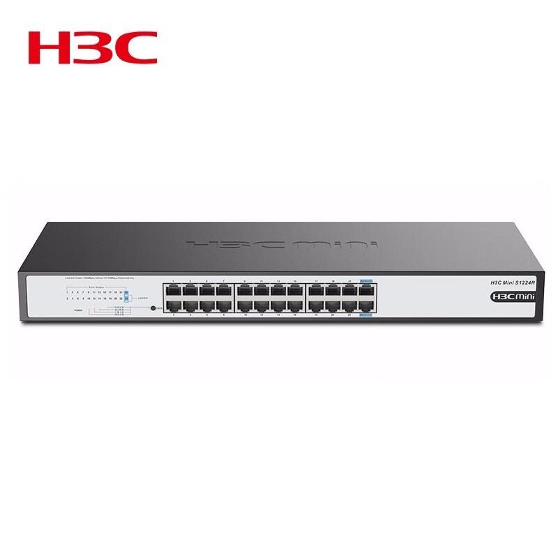 H3C Mini S1224R 24-Port Gigabit Unmanaged Ethernet Switch
H3C Mini S1224R 24-Port Gigabit Unmanaged Ethernet Switch