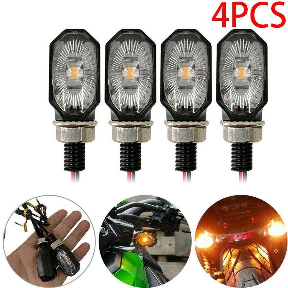 4PCS Mini LED Аксессуары для мотоциклов Запчасти Лампы Указатели поворота Индикаторы освещения мотоцикла
4PCS Mini LED Аксессуары для мотоциклов Запчасти Лампы Указатели поворота Индикаторы освещения мотоцикла