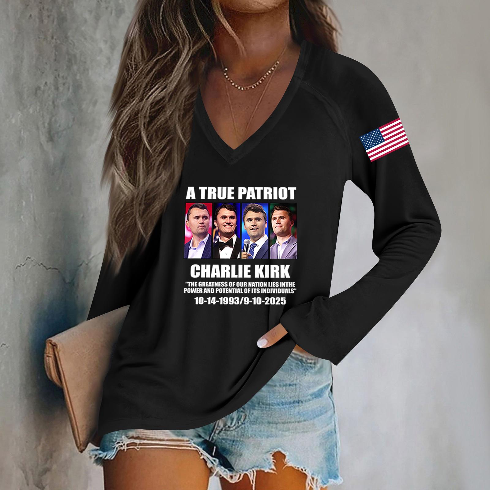 Женская мода повседневная хэллоуинская принтованная блузка с длинным рукавом и V-образным вырезом S чёрный
Женская мода повседневная хэллоуинская принтованная блузка с длинным рукавом и V-образным вырезом S чёрный