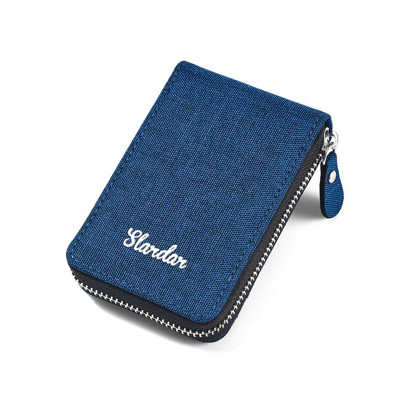 Large capacity small card bag men s canvas cover with multiple card slots, anti ultra-thin demagnetization certificate bag clip
Large capacity small card bag men s canvas cover with multiple card slots, anti ultra-thin demagnetization certificate bag clip