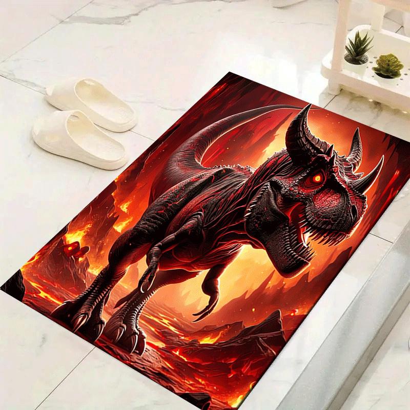 1pc Terrible Tyrannosaurus Print Design Area Rug - Soft, Anti-Slip, and Durable Gaming Room Decor for Bedroom 60cm by 90cm
1pc Terrible Tyrannosaurus Print Design Area Rug - Soft, Anti-Slip, and Durable Gaming Room Decor for Bedroom 60cm by 90cm