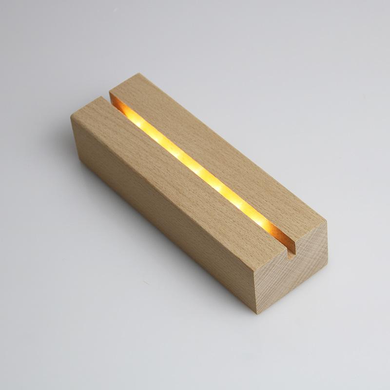 5.9 Inch Wood Base Led Light Display Stand AAA Battery Powered for Custom Acrylic Night Lamp Resin Glass Art DIY White light
5.9 Inch Wood Base Led Light Display Stand AAA Battery Powered for Custom Acrylic Night Lamp Resin Glass Art DIY White light