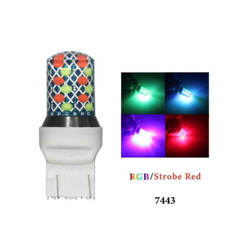 2 шт. Стробоскоп RGB LED T20 7443 W21/5W 1157 BAY15D Чіпи COB Автомобільні Миготливі Лампи Гальмівні Вогні Заднього Ходу Червоний Жовтий Білий Синій 12В
2 шт. Стробоскоп RGB LED T20 7443 W21/5W 1157 BAY15D Чіпи COB Автомобільні Миготливі Лампи Гальмівні Вогні Заднього Ходу Червоний Жовтий Білий Синій 12В
