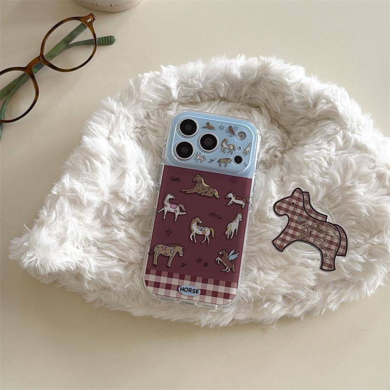 Brown Plaid Pony Rocker Stand for iPhone 17/16 Pro Max/15 Pro Case iPhone 15 Pro Max
Brown Plaid Pony Rocker Stand for iPhone 17/16 Pro Max/15 Pro Case iPhone 15 Pro Max