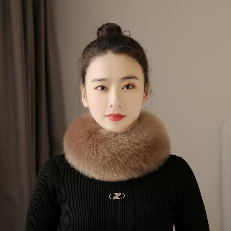 Корейский шарф из искусственного меха лисы: Стиль Шанхелиан, толстый теплый воротник для женщин, осень/зима null темно-коричневого
Корейский шарф из искусственного меха лисы: Стиль Шанхелиан, толстый теплый воротник для женщин, осень/зима null темно-коричневого