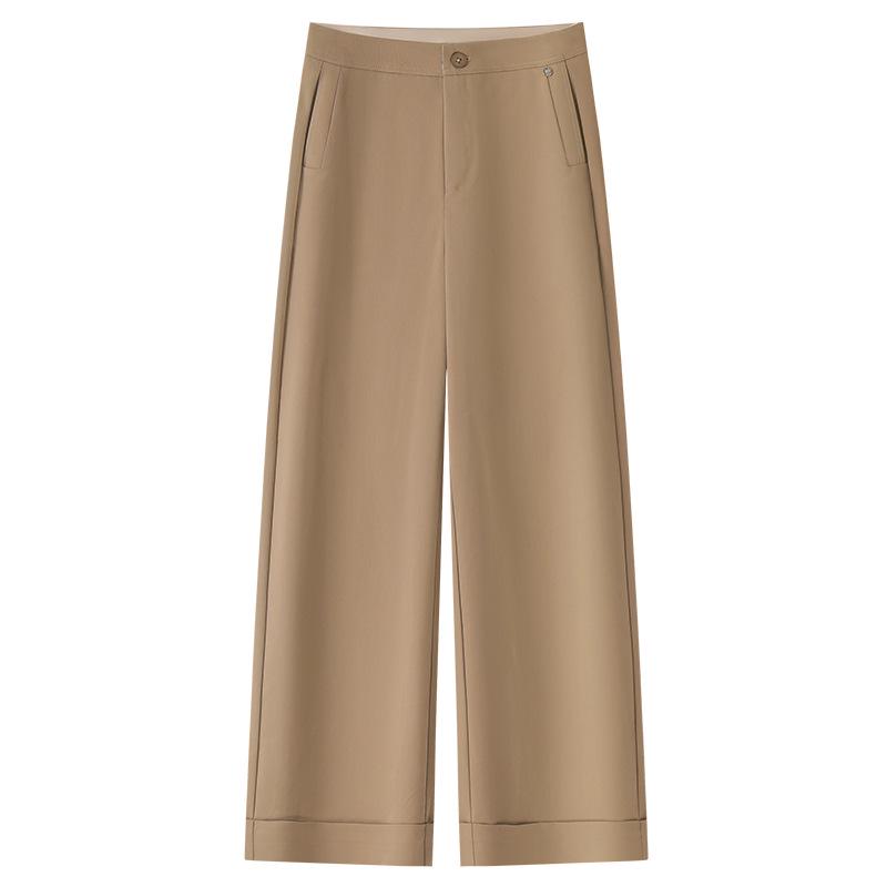 Women s Khaki Wide-Leg High-Waist Trousers - Spring/Summer 2025 Collection 2XL темно-синього кольору
Women s Khaki Wide-Leg High-Waist Trousers - Spring/Summer 2025 Collection 2XL темно-синього кольору