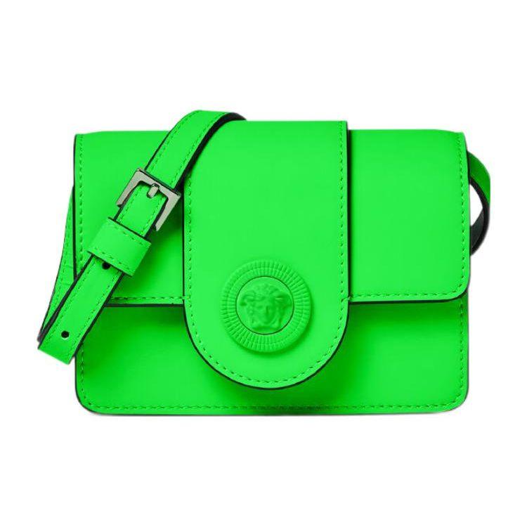 Versace Medusa Biggie Classic Medusa Head Magnetic Snap Closure Leather Shoulder Crossbody Bag Mini Men Bags Green 1007700-1A05512-1GE9E Basic Set (Bag+Dust Bag)
Versace Medusa Biggie Classic Medusa Head Magnetic Snap Closure Leather Shoulder Crossbody Bag Mini Men Bags Green 1007700-1A05512-1GE9E Basic Set (Bag+Dust Bag)