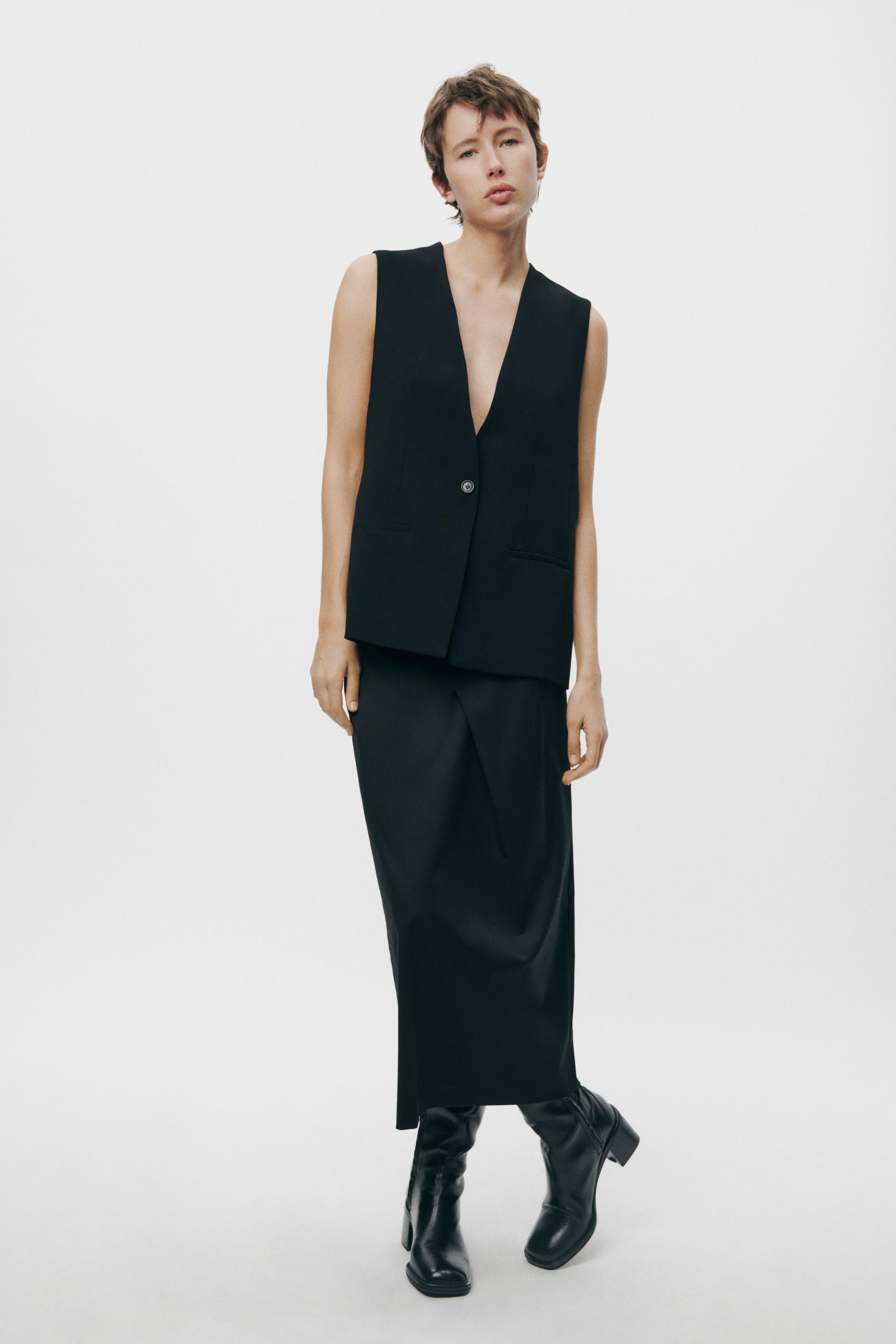 ZW COLLECTION МИНИМАЛИСТИЧНЫЙ ДЛИННЫЙ ЖИЛЕТ
ZW COLLECTION МИНИМАЛИСТИЧНЫЙ ДЛИННЫЙ ЖИЛЕТ