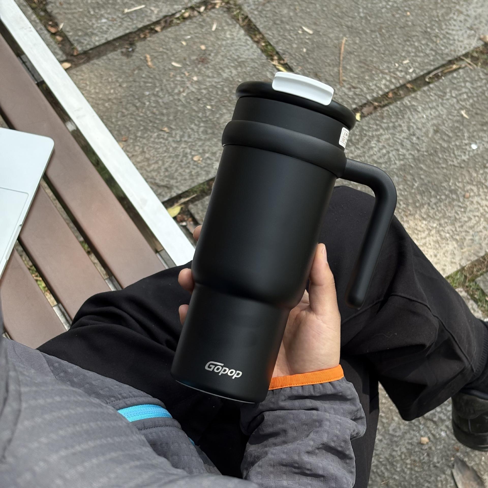 30oz/900ml Dual Drink Ice King Cup Car Portable Outdoor Cooling Car Cup 316 Stainless Steel Handle Insulated Cup 900ml чорний
30oz/900ml Dual Drink Ice King Cup Car Portable Outdoor Cooling Car Cup 316 Stainless Steel Handle Insulated Cup 900ml чорний