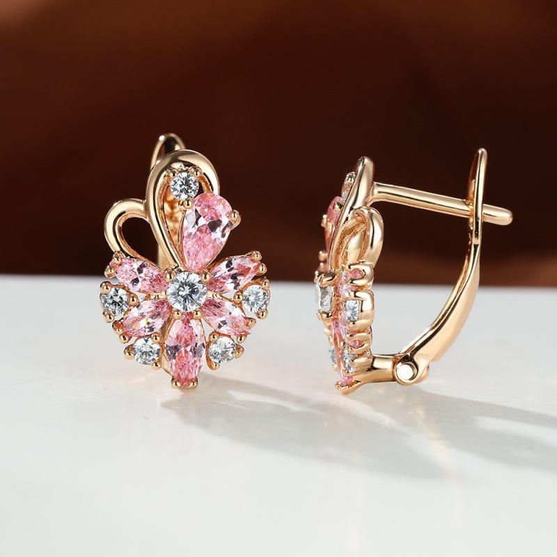 Popular rose rings, colorful flowers, water drop-shaped zircon earrings, women s retro jewelry
Popular rose rings, colorful flowers, water drop-shaped zircon earrings, women s retro jewelry