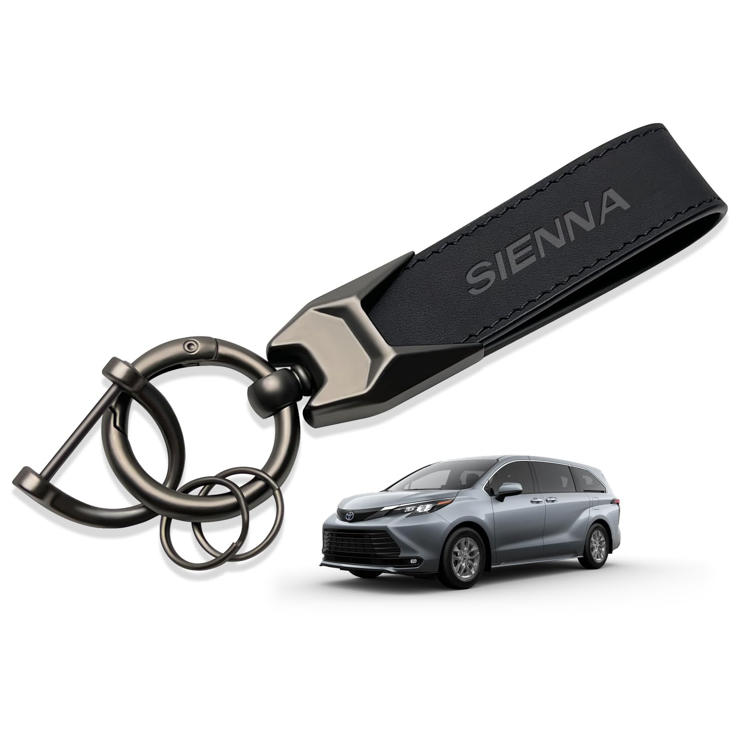 MiJuduo Совместимый с Toyota Sienna Все серии Натуральная кожа Держатель для ключей Брелок Цепочка для ключей Автомобильный логотип Тиснение Карабин Ремешок Удобный для чёрный
MiJuduo Совместимый с Toyota Sienna Все серии Натуральная кожа Держатель для ключей Брелок Цепочка для ключей Автомобильный логотип Тиснение Карабин Ремешок Удобный для чёрный