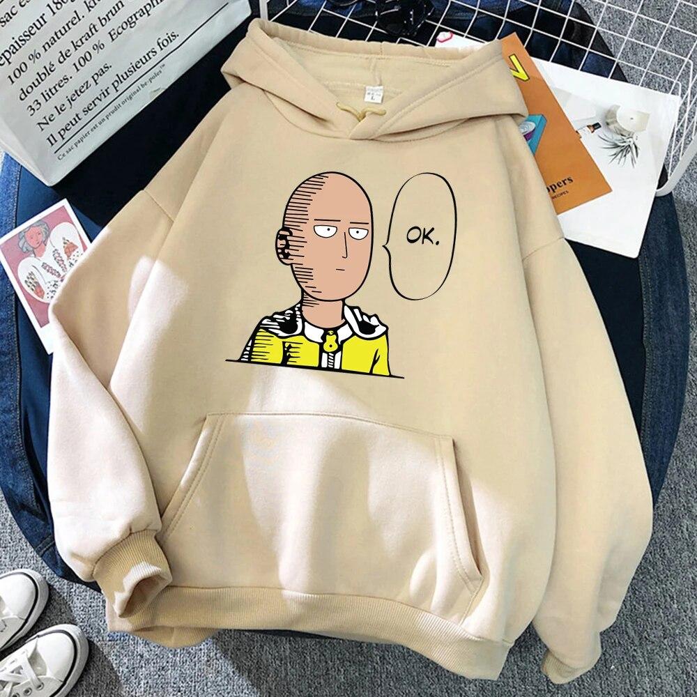 One Punch Unisex Say Ok Printed Hooded Unisex Fleece Warm Big Size Hoodies Fashion fur-liner Hoodie Fashion Casual S-2XL Tops Women
One Punch Unisex Say Ok Printed Hooded Unisex Fleece Warm Big Size Hoodies Fashion fur-liner Hoodie Fashion Casual S-2XL Tops Women