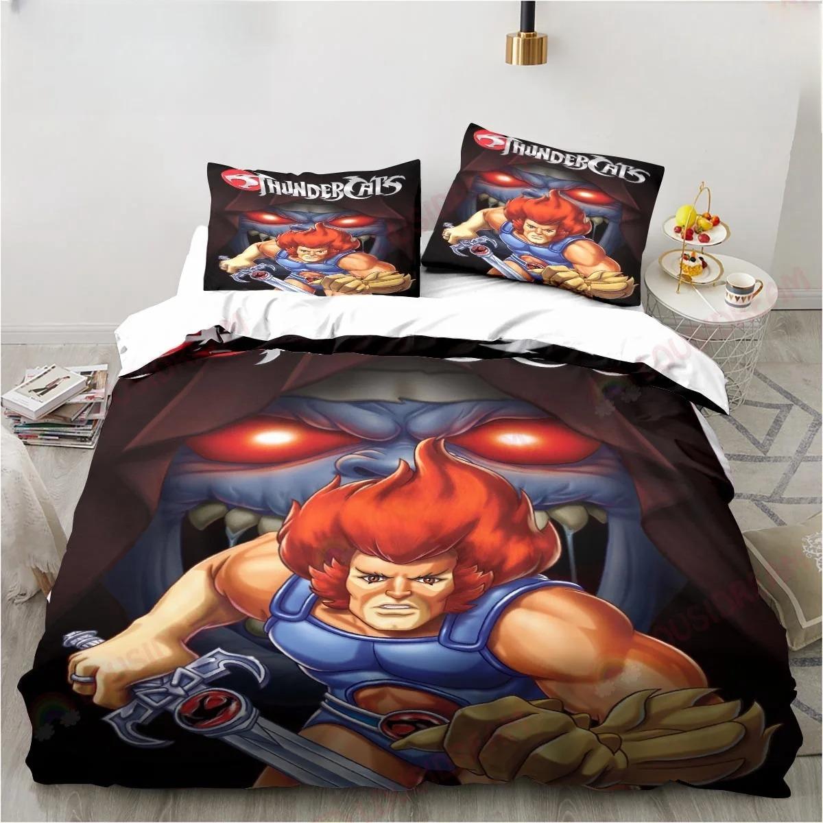 Cartoon Thundercats Bedding Set King Twin Double Child Microfiber Polyester Duvet Cover Home Textiles Soft Comfortable EU single(135x200cm)
Cartoon Thundercats Bedding Set King Twin Double Child Microfiber Polyester Duvet Cover Home Textiles Soft Comfortable EU single(135x200cm)